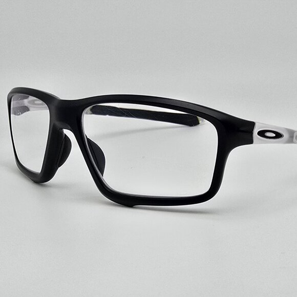 Oakley OX8076-0356 Crosslink Zero Matte Black Matte Clear Eyeglasses Frame 56mm - Picture 1 of 12